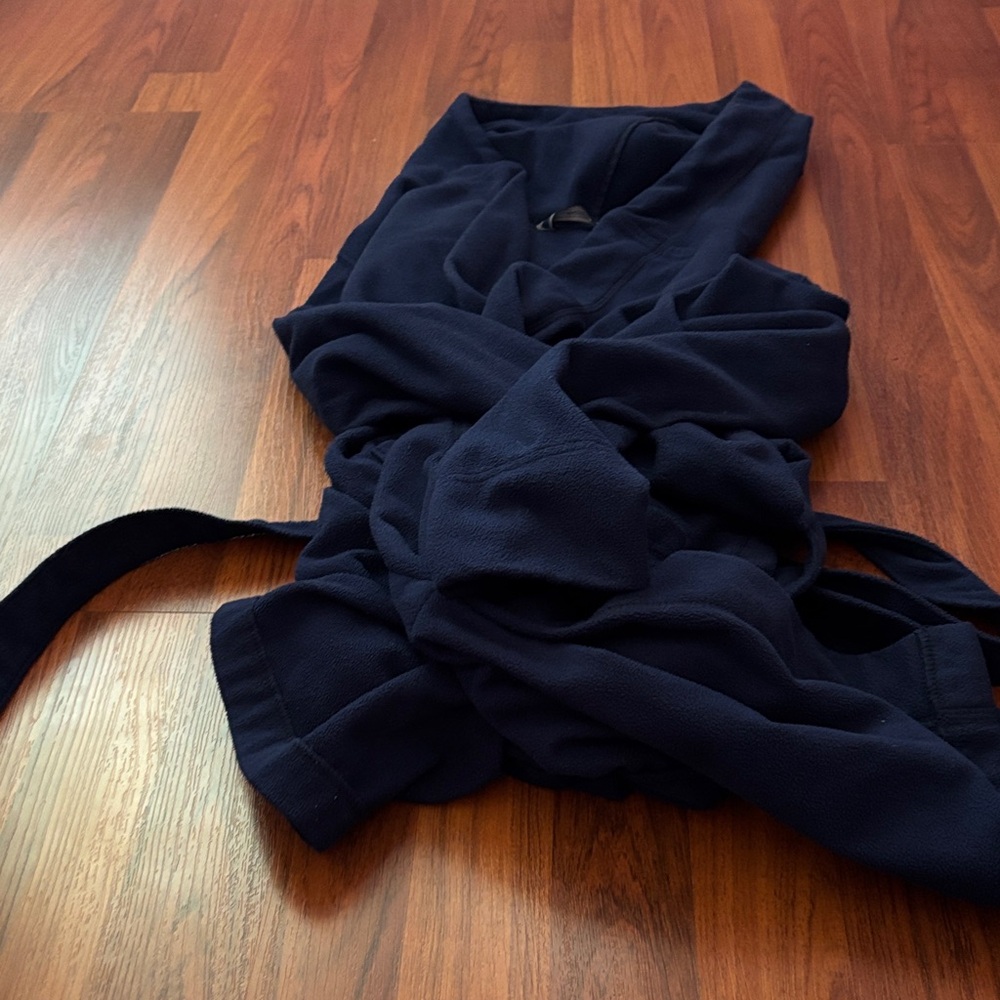 Lands' End Deep Blue Fleece Jacket